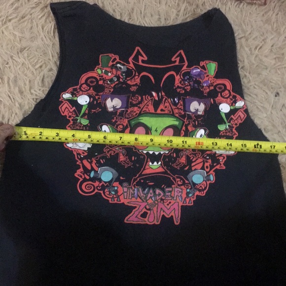 -SOLD- Vintage Invader Zim Tank  Nickelodeon M - Picture 3 of 7